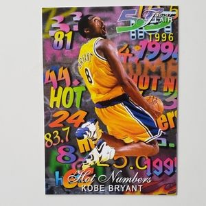 Kobe bryant 1996 flair card limited